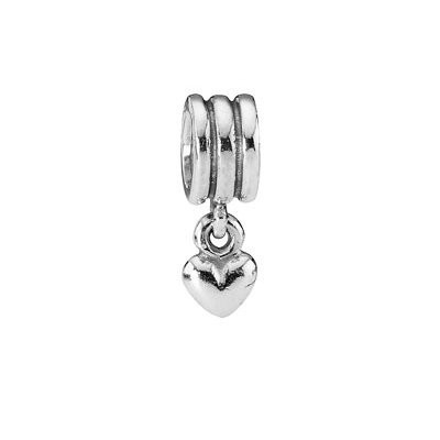 Pandora Silver Heart Pendants Charms