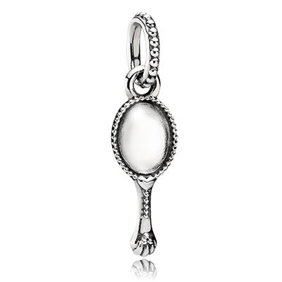 Pandora Vanity Mirror Dangle Charm Silver