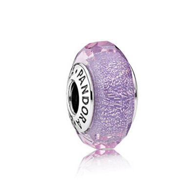 Pandora Purple Shimmer Murano Charm