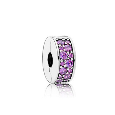 Pandora Fancy Purple Shining Elegance Clip