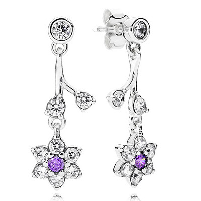 Pandora Forget Me Not Drop Earrings