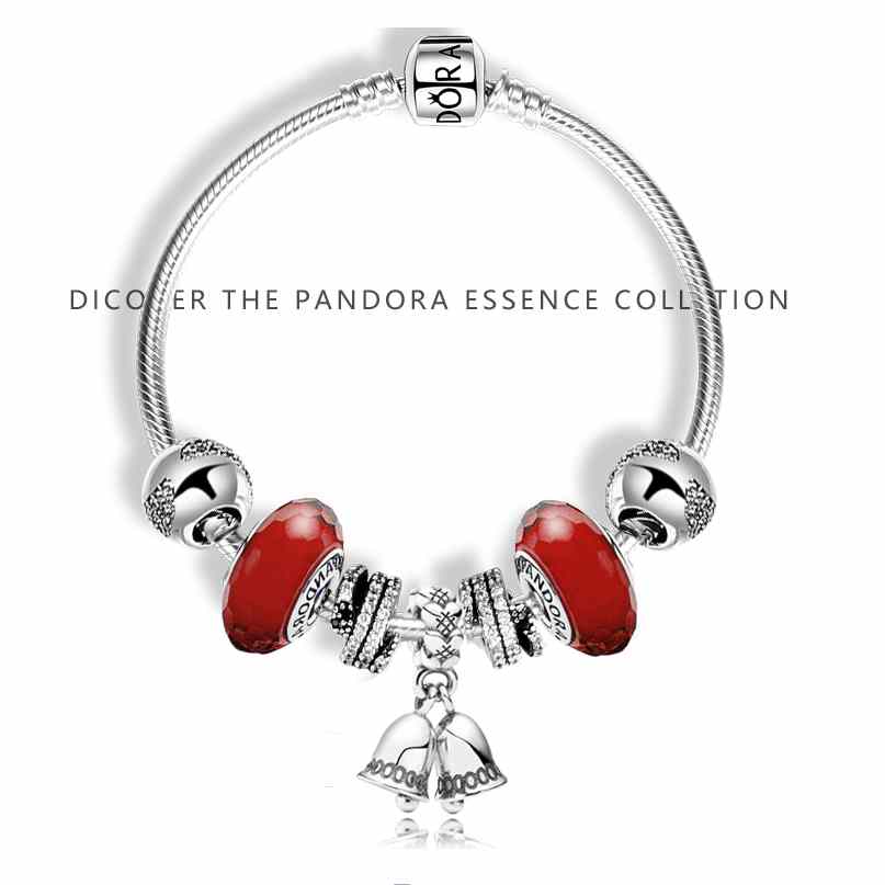 Pandora 925 Sterling Silver Inspirational Bracelet