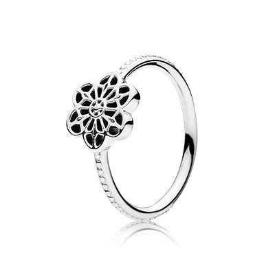 Pandora Floral Daisy Lace Ring