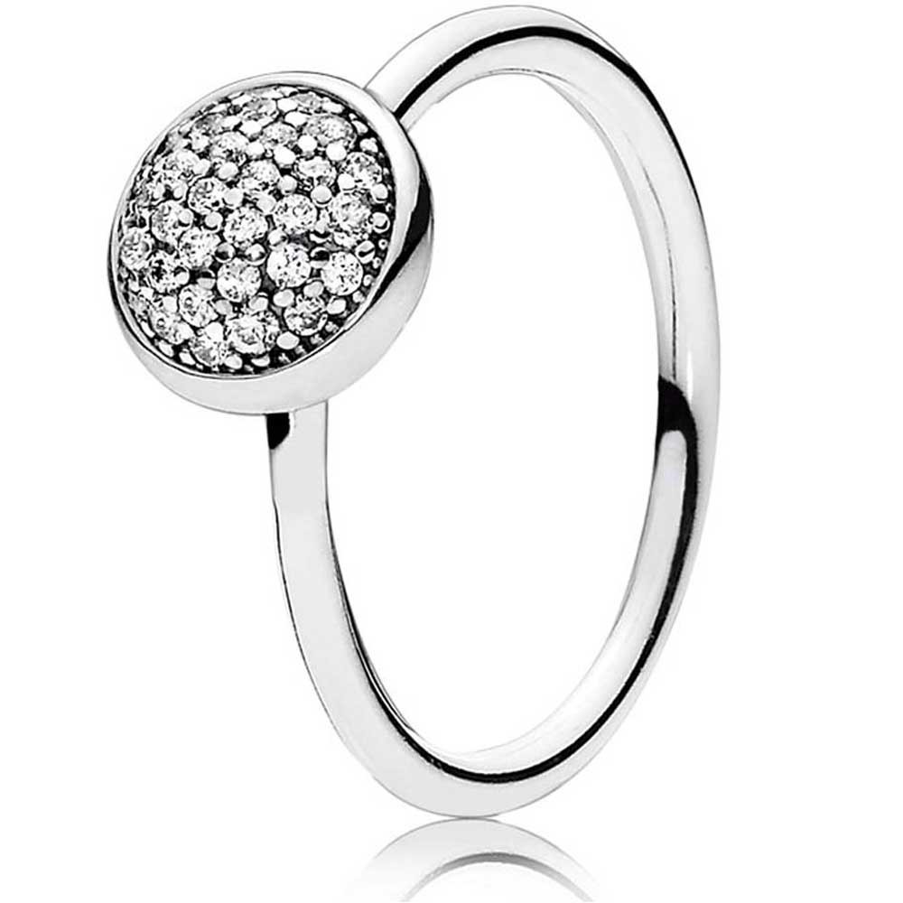 Pandora Dazzling Droplet Ring 191009CZ