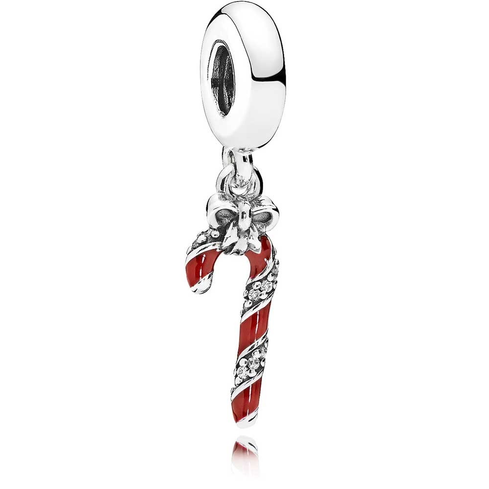 Pandora Sparkling Candy Cane Charm 796382EN39