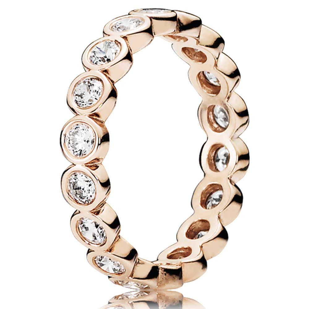 Pandora RoseSparkling Cubic Zirconia Eternity Ring