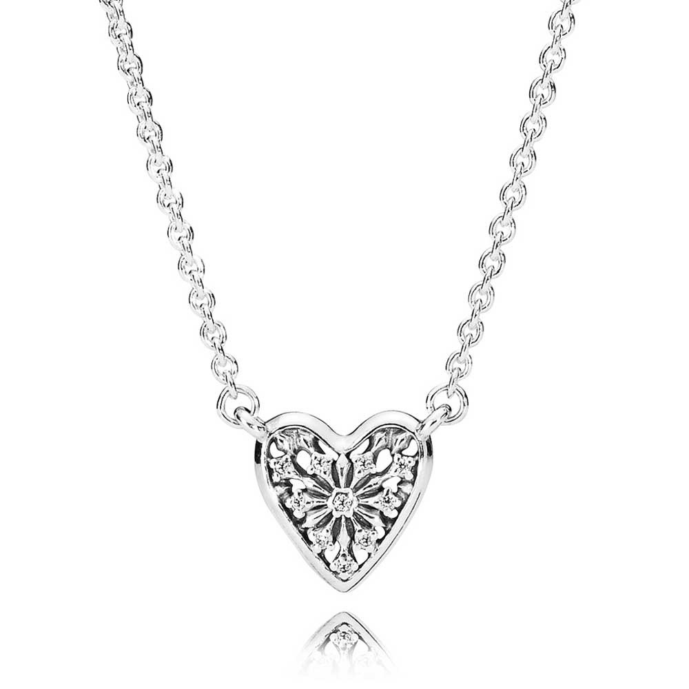 Pandora Heart Of Winter Collier Neckace 396370CZ-45