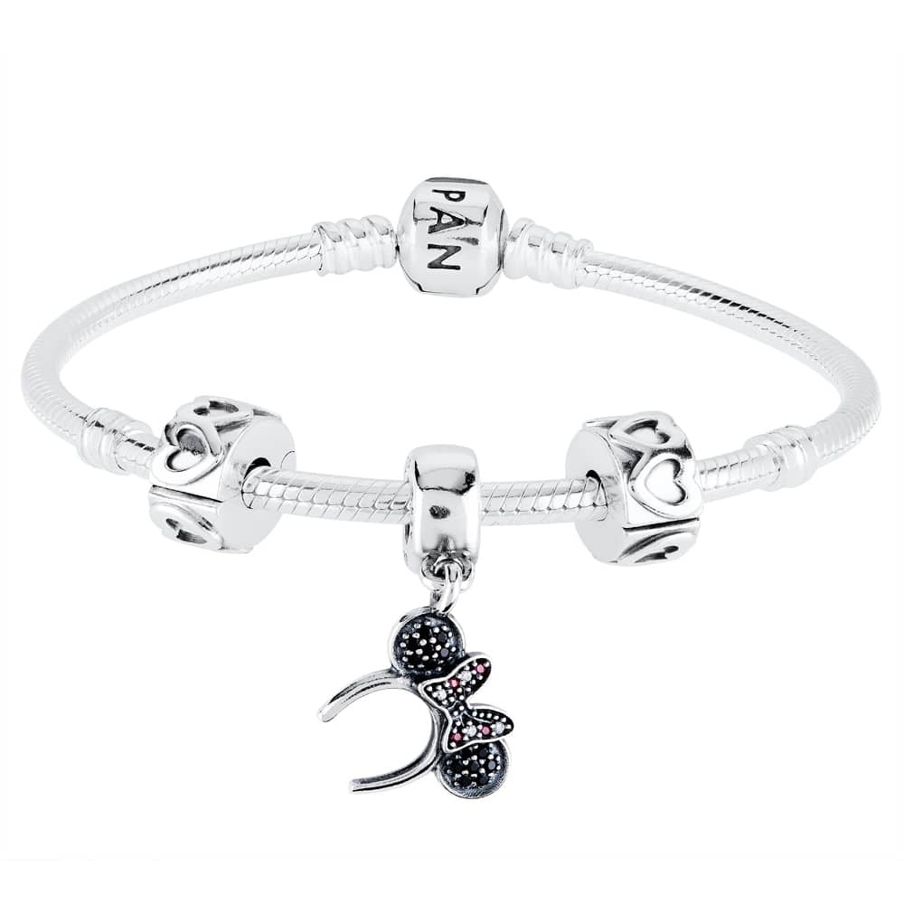 Pandora DisneyMinnie Mouse Headband Complete Bracelet CB739