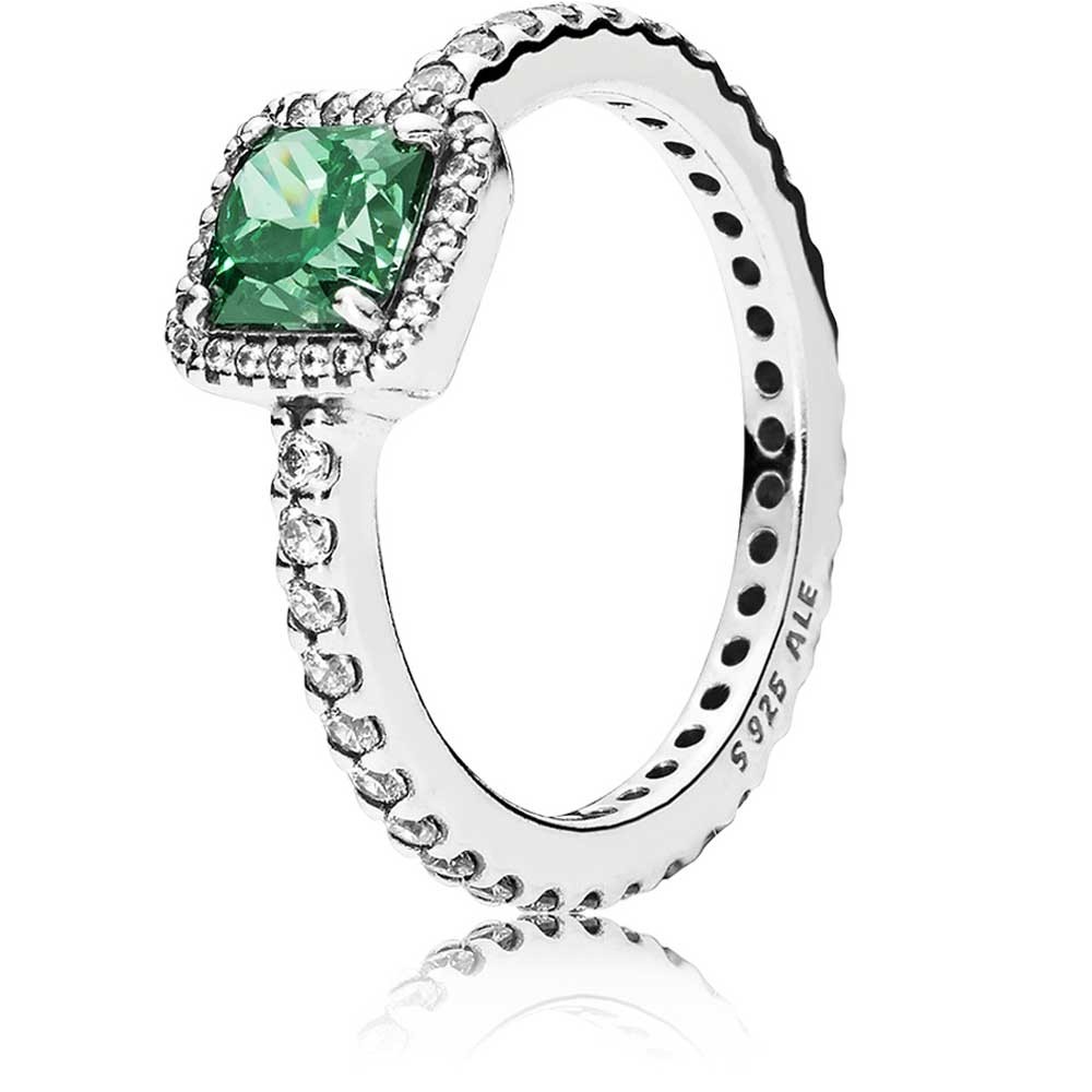 Pandora Green Timeless Elegance Ring