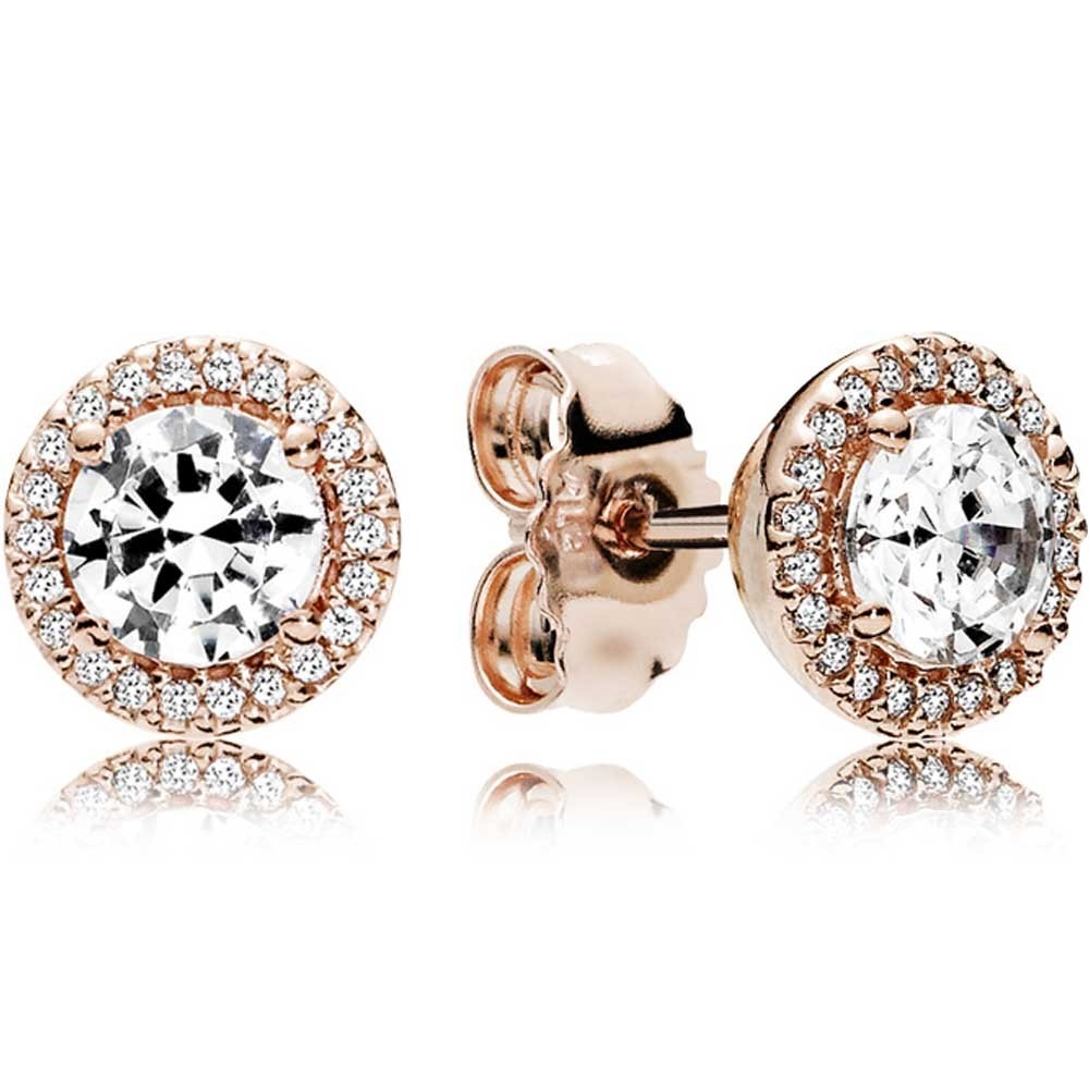 Pandora RoseClassic Elegance Stud Earrings 286272CZ