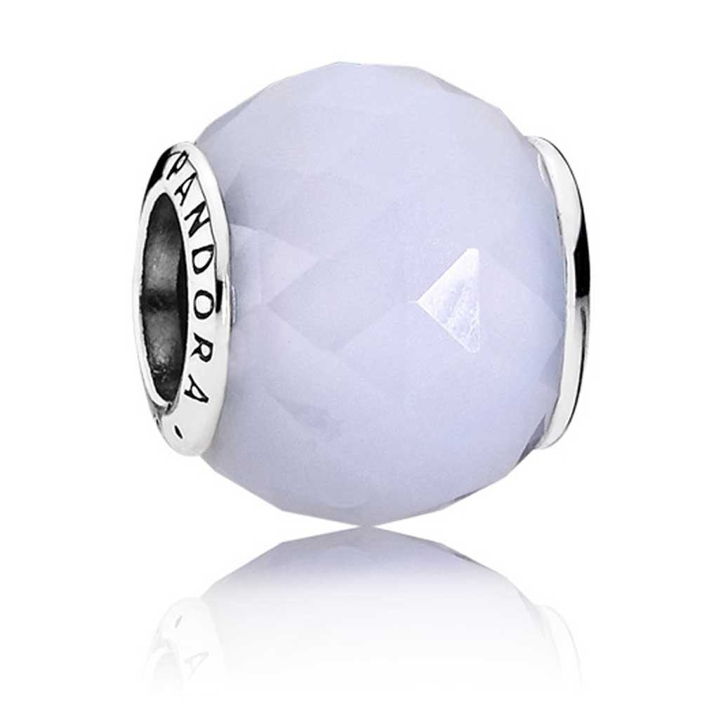 Pandora Ladies Silver White Crystal Charm 791722NOW