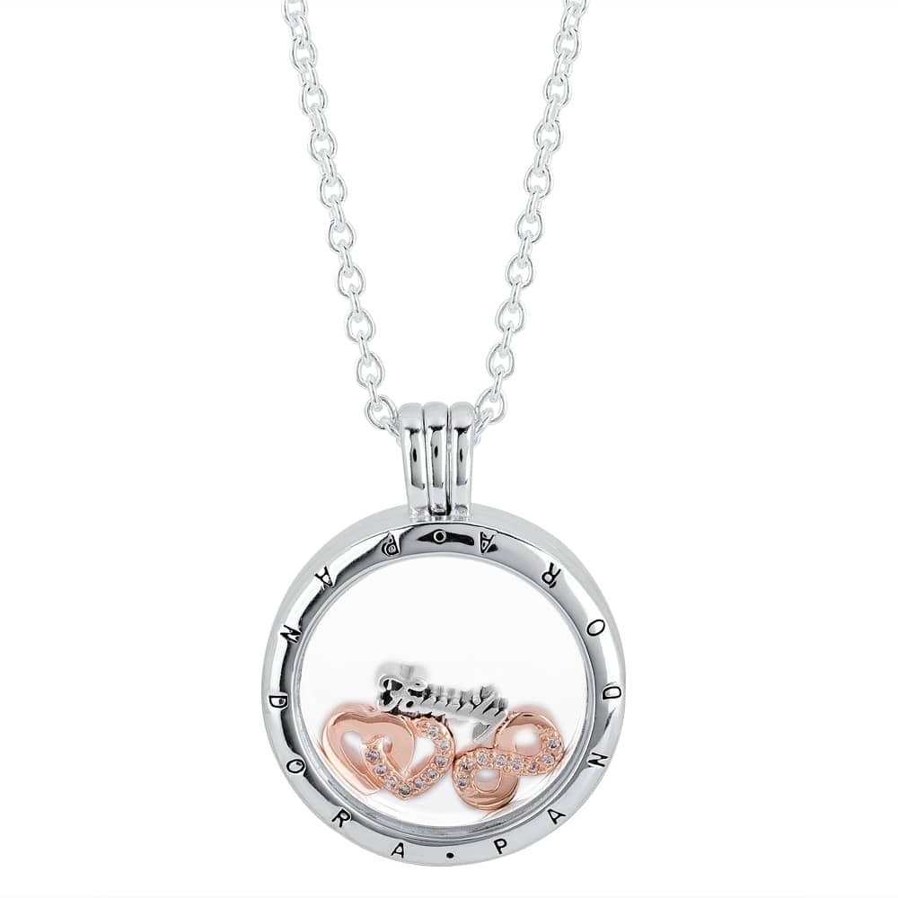 Pandora Petite Memories Family Love Complete Locket CL040