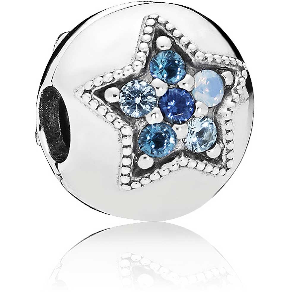 Pandora Bright Star Clip 796380NSBMX