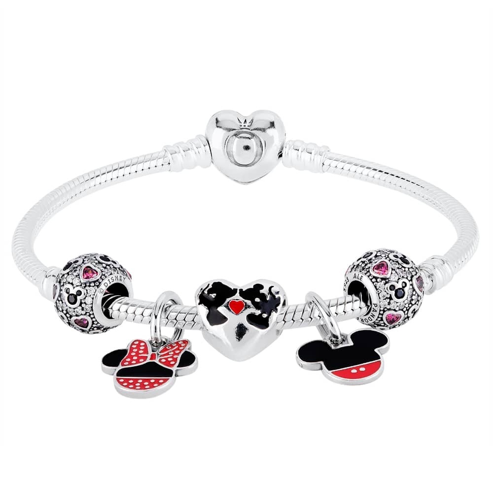 Pandora DisneyMickey Mouse And Minnie Mouse Hearts And Kisses Co