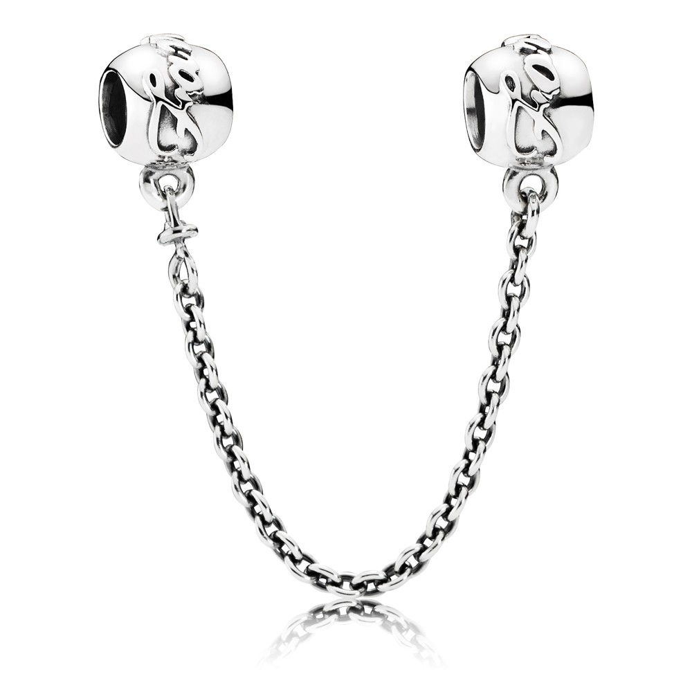 Pandora Silver Family Ties Safety Chain 791788