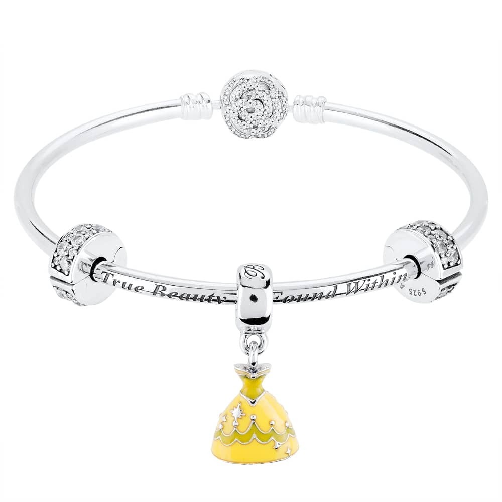 Pandora DisneyBelle Dress Complete Bangle CB753