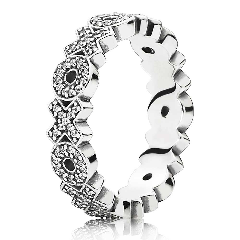 Pandora Silver XOXO Band Ring