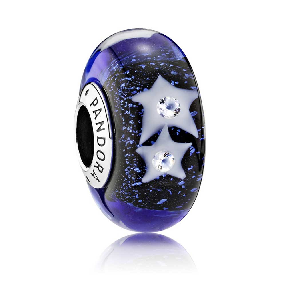 Pandora Night Sky Murano Glass Charm 791662CZ