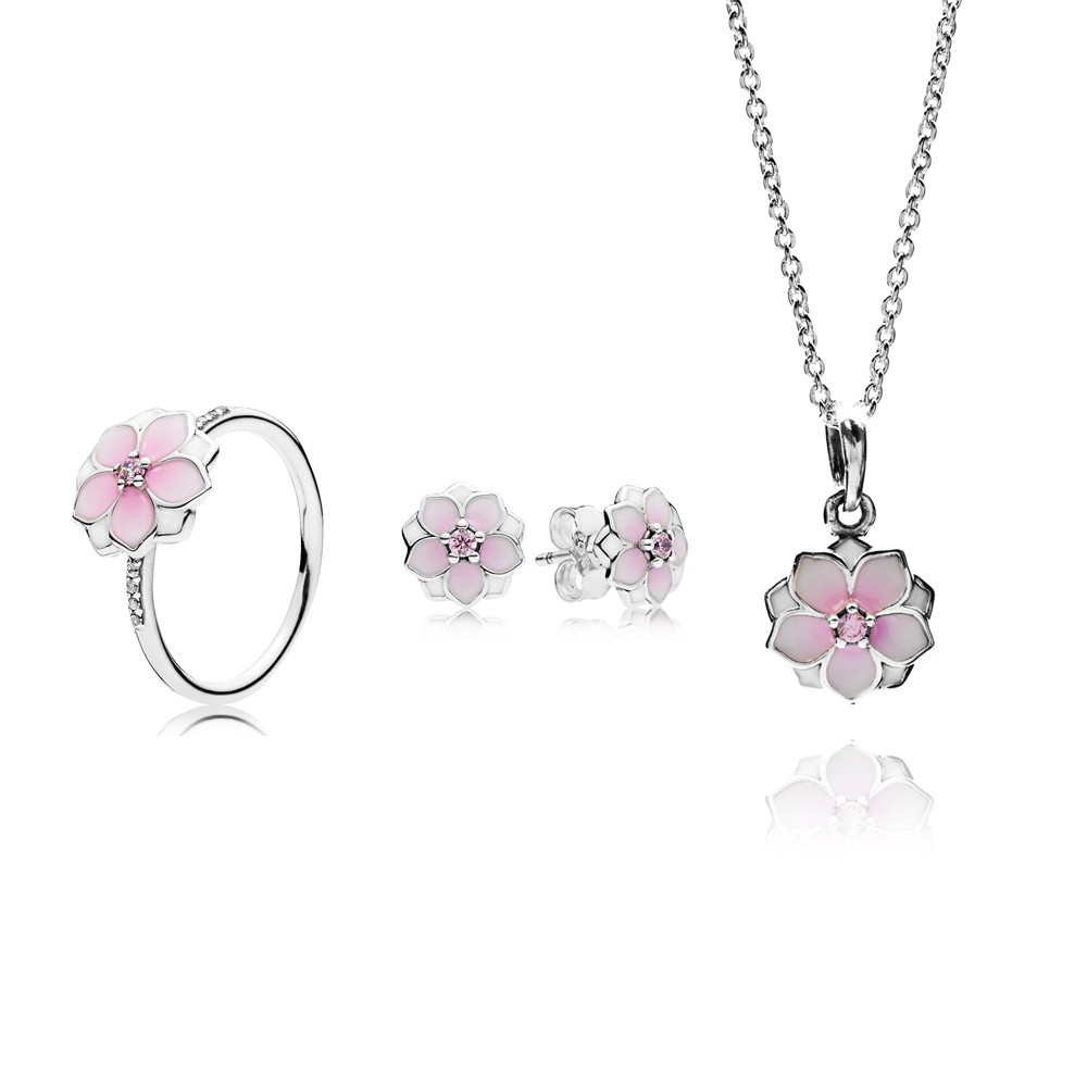 Pandora Magnolia Bloom Complete Jewellery Set SSD1 CS2