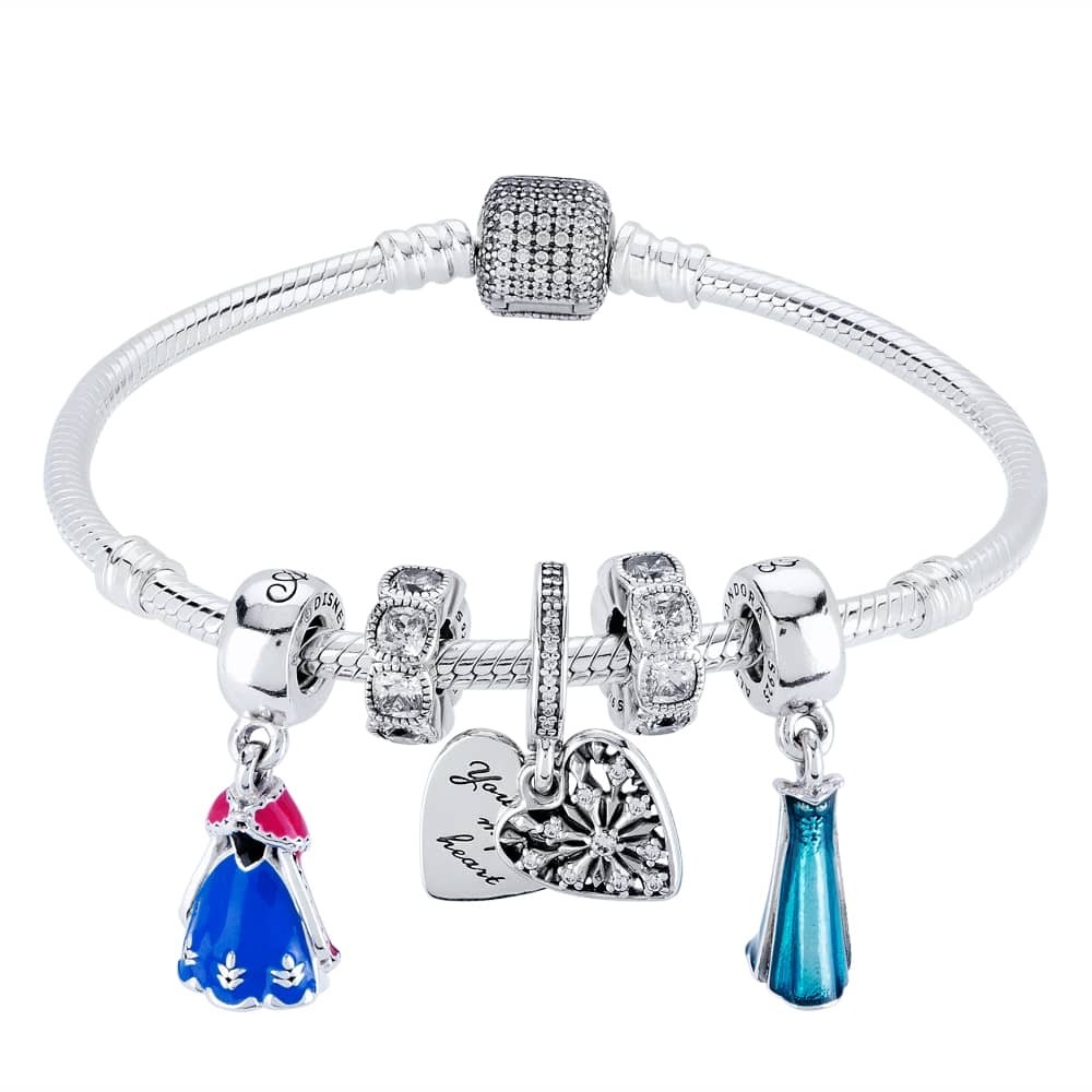 Pandora DisneyFrozen Heart Of Winter Complete Bracelet CB760