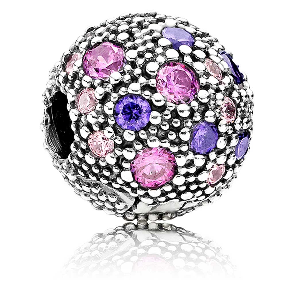 Pandora Fancy Purple Cosmic Stars Clip 791286CFPMX