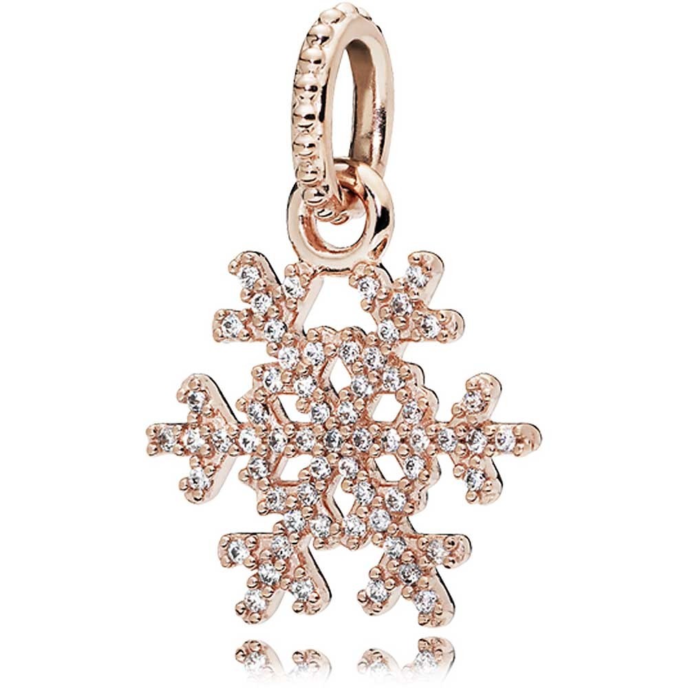 Pandora RoseSparkling Snowflake Pendant 380354CZ