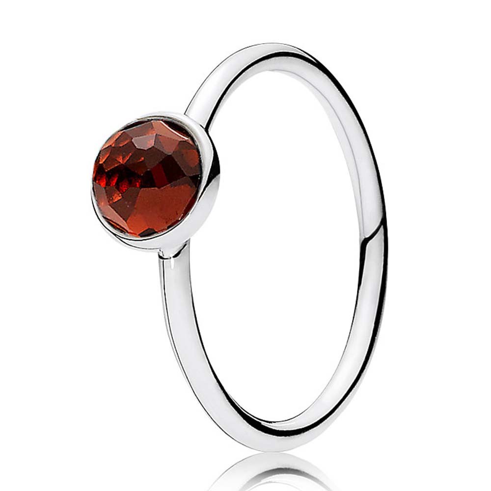 Pandora January Birthstone Droplet Ring