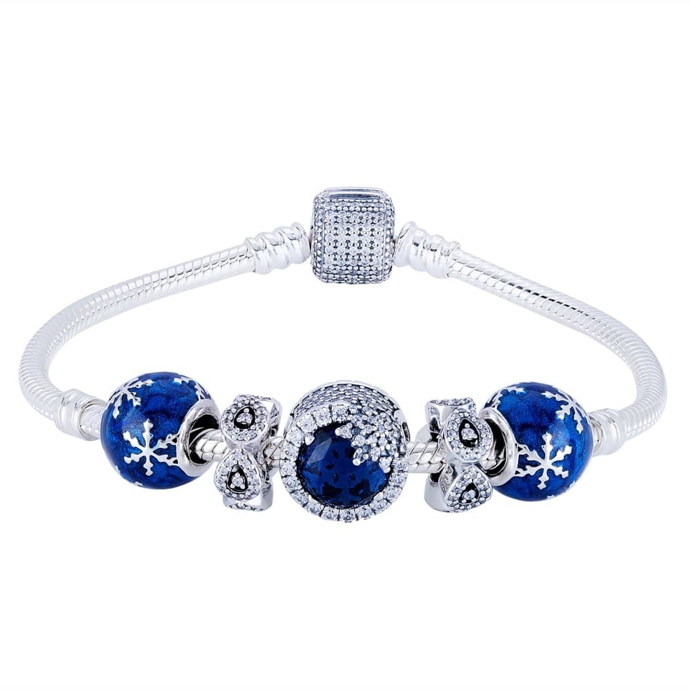 Pandora Dazzling Wintry Delight Complete Bracelet CB773