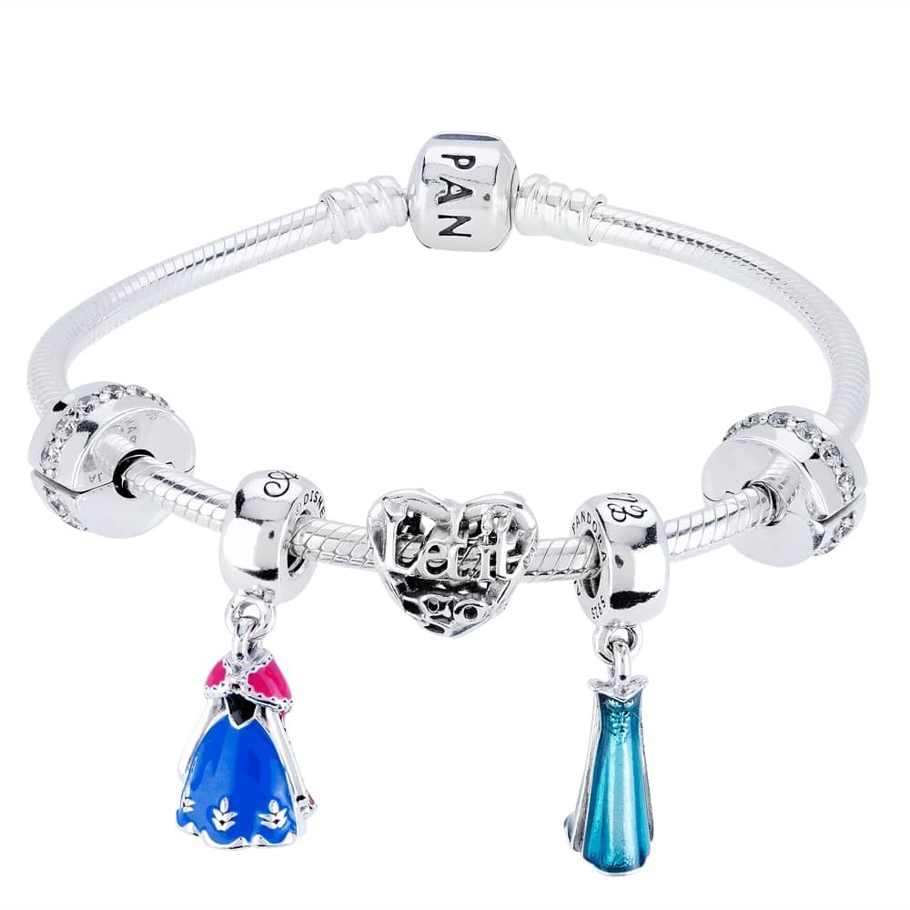 Pandora DisneyAnna Elsa Let It Go Complete Bracelet CB770