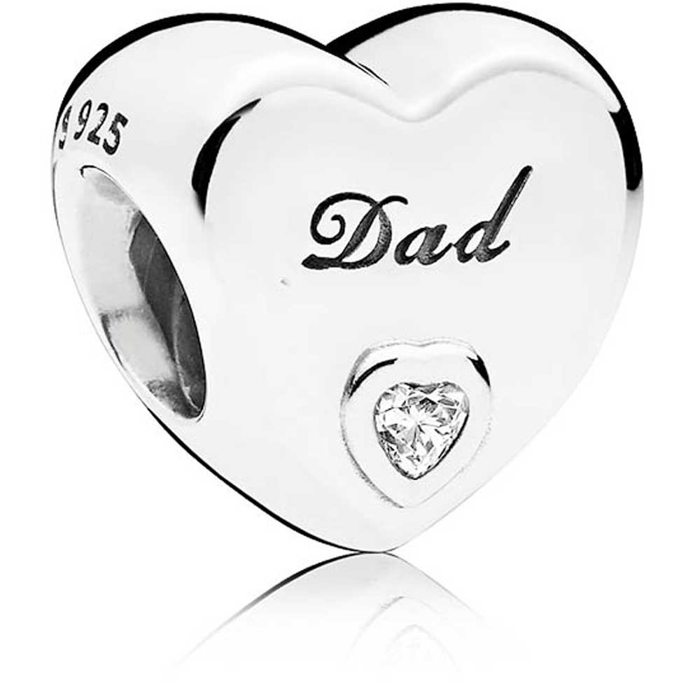 Pandora Dad Love Charm 796458CZ