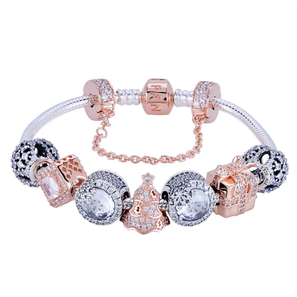 Pandora RoseRadiant Winter Wonderland Complete Bracelet CB776