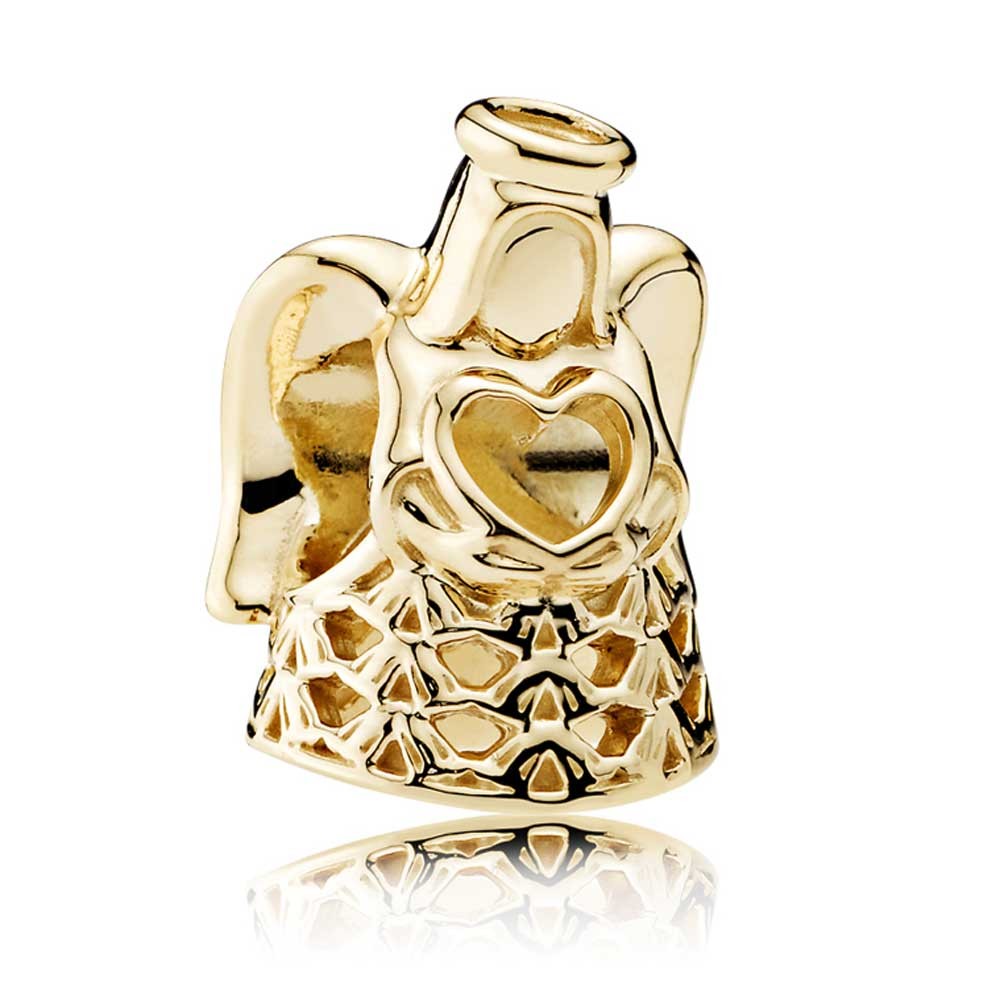 Pandora 14ct Gold Golden Angel Charm 750999