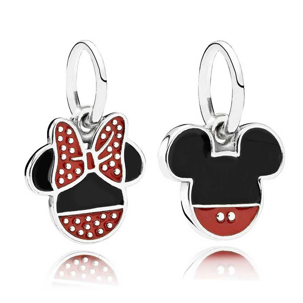 Pandora DisneyMickey Mouse And Minnie Mouse Icon Charm Set BB245