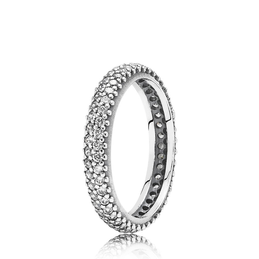 Pandora Sparkling Curve Ring