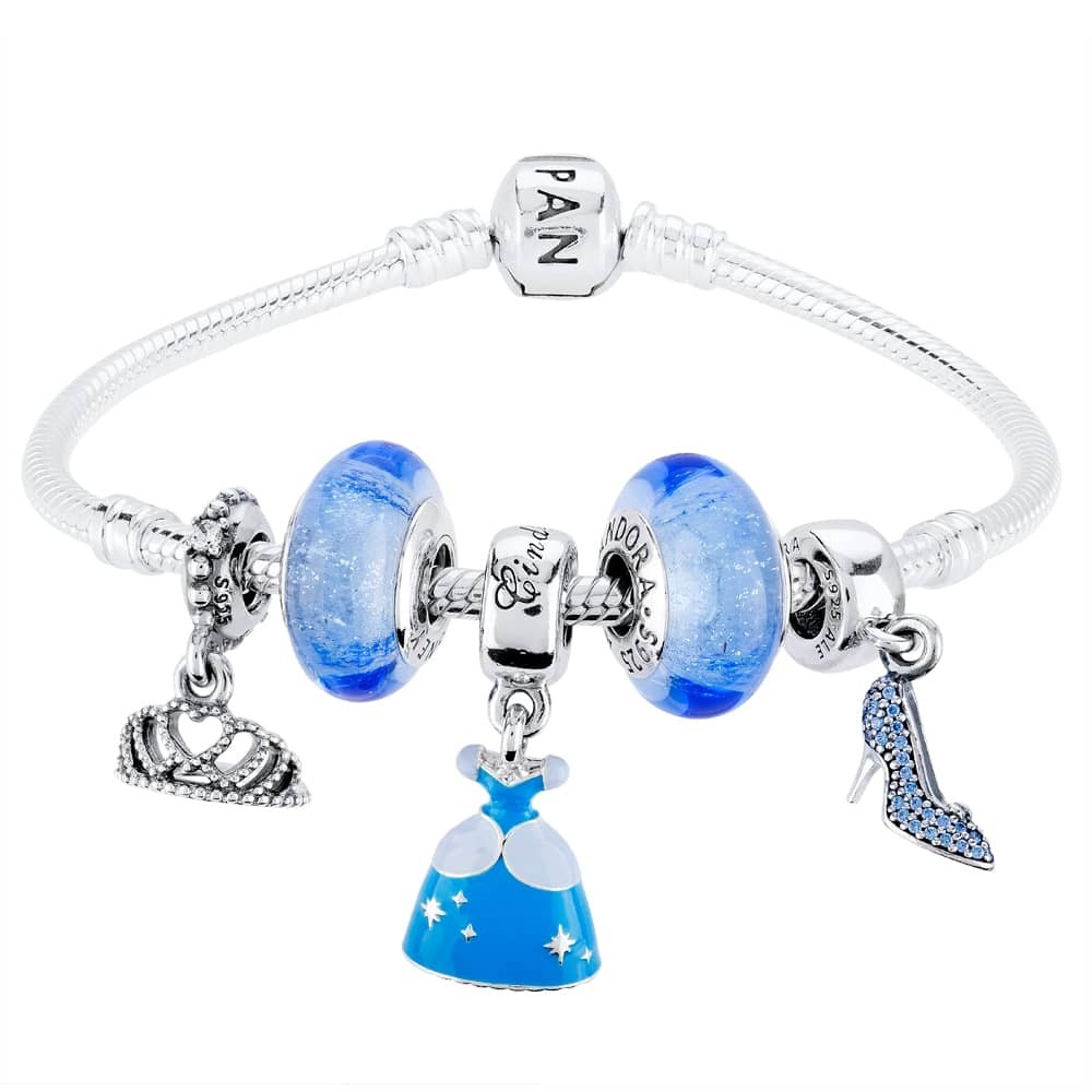 Pandora DisneyCinderella Outfit Complete Bracelet CB748