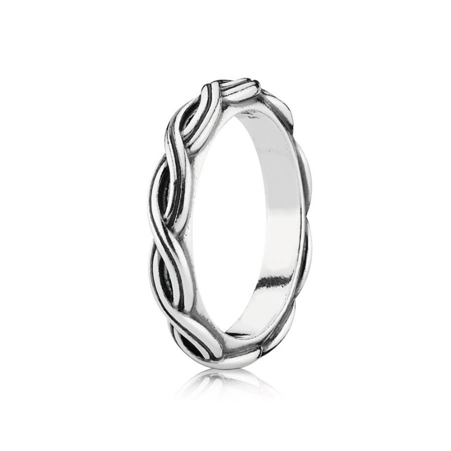 Pandora Sterling Silver Braid Ring