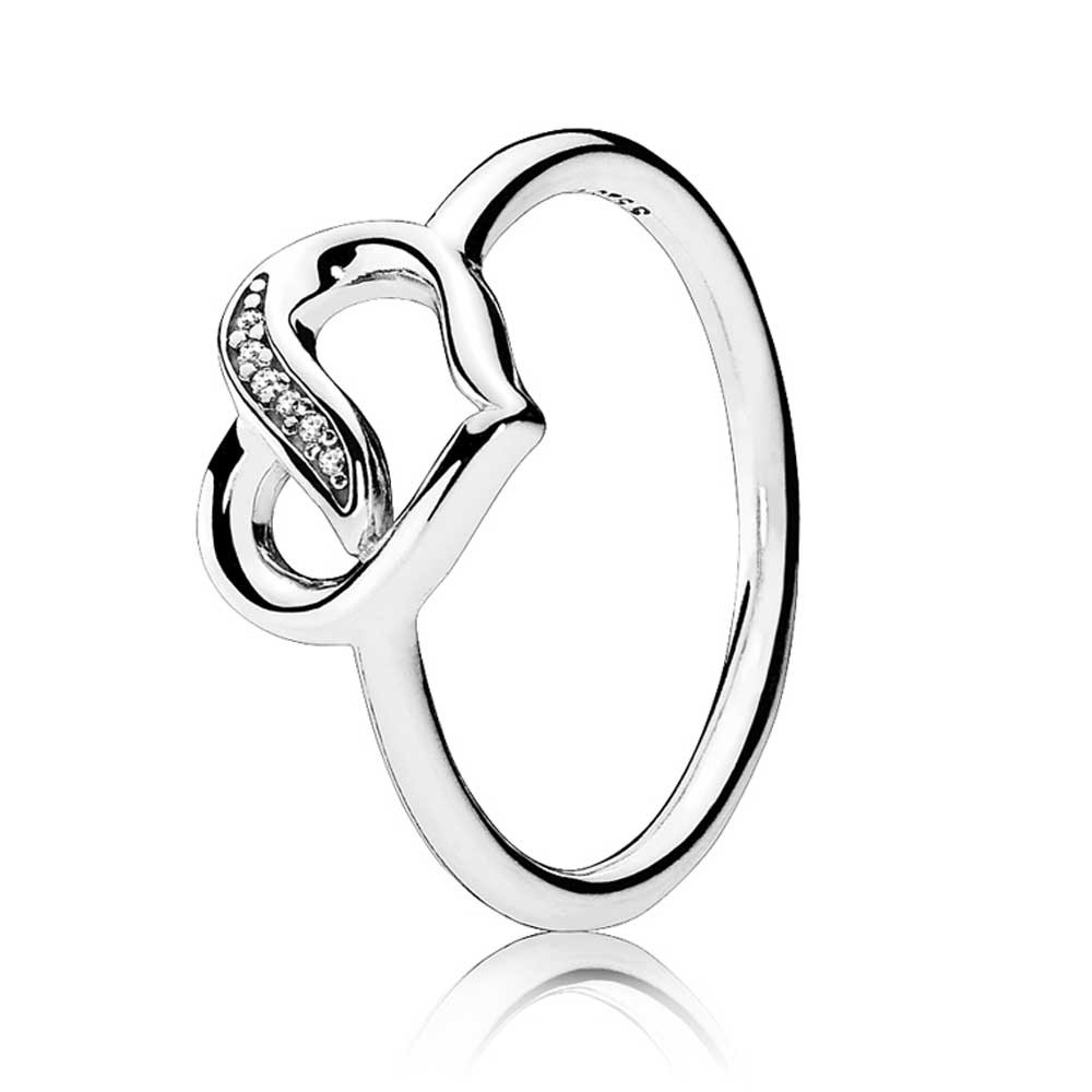 Pandora Ribbon Of Love Ring