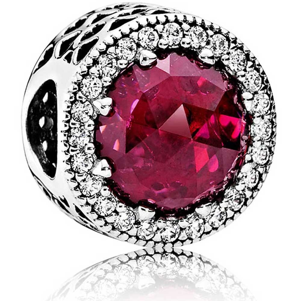 Pandora Cerise Radiant Hearts Charm 791725NCC