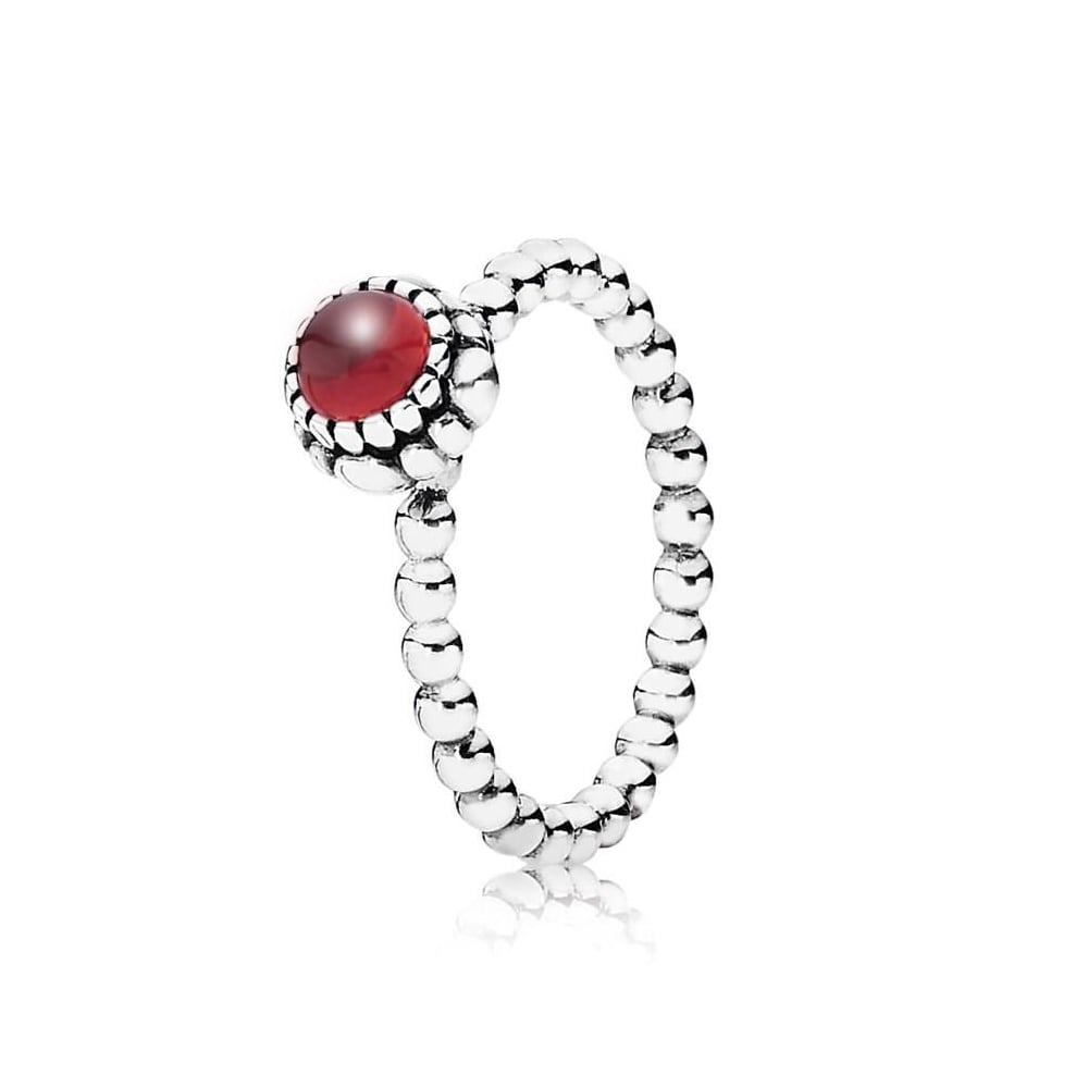 Pandora January Birthstone Ring