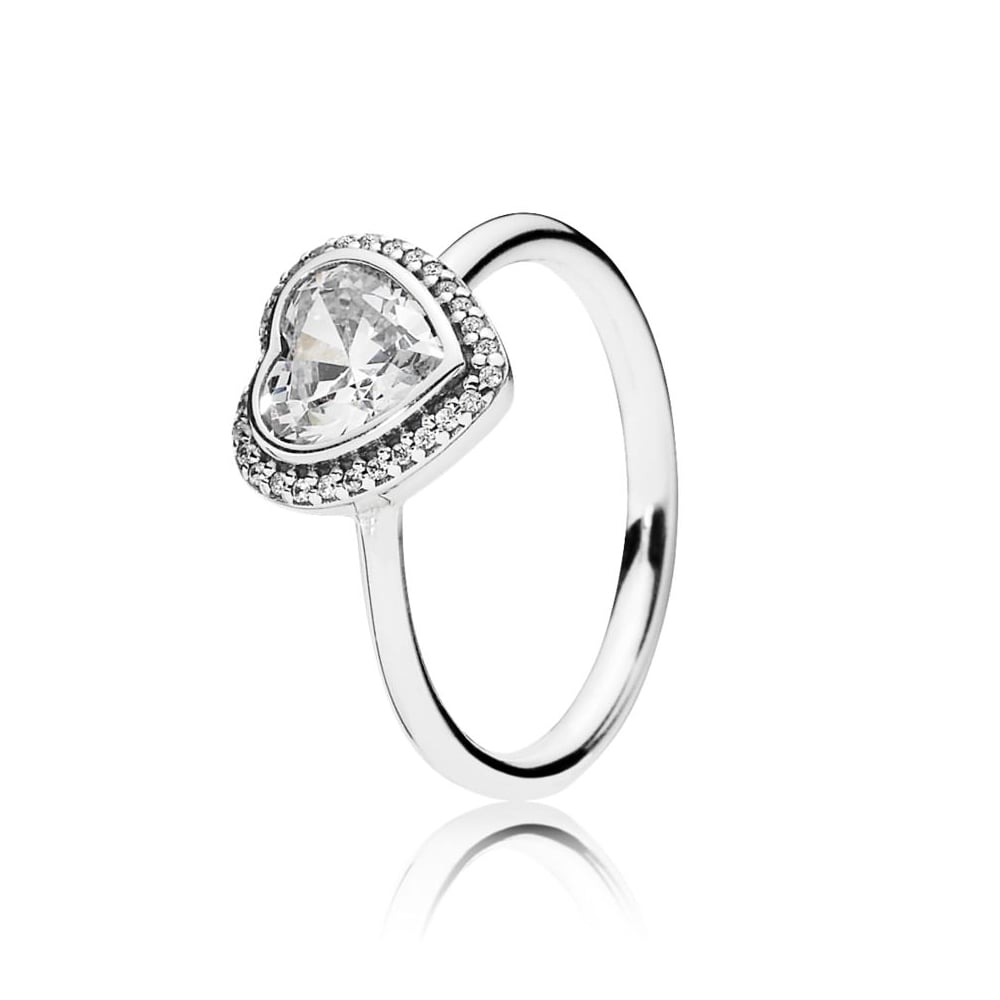 Pandora Sparkling Heart Ring