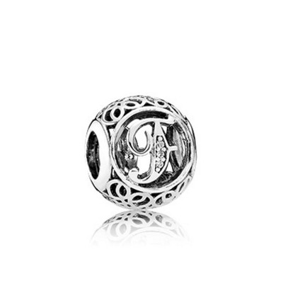 Pandora Vintage F Charm