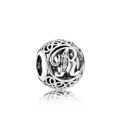 Pandora Vintage R Charm